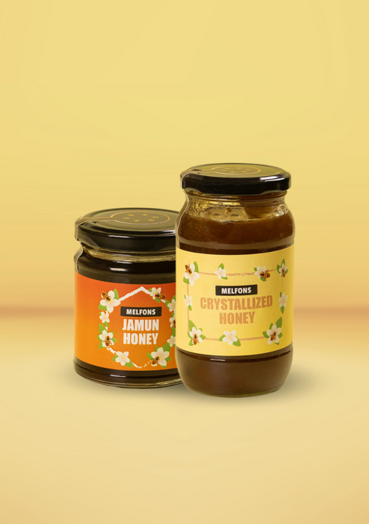 Bundle of Joy-Combo(250g Jamun Honey + 500g Crystallized Honey)