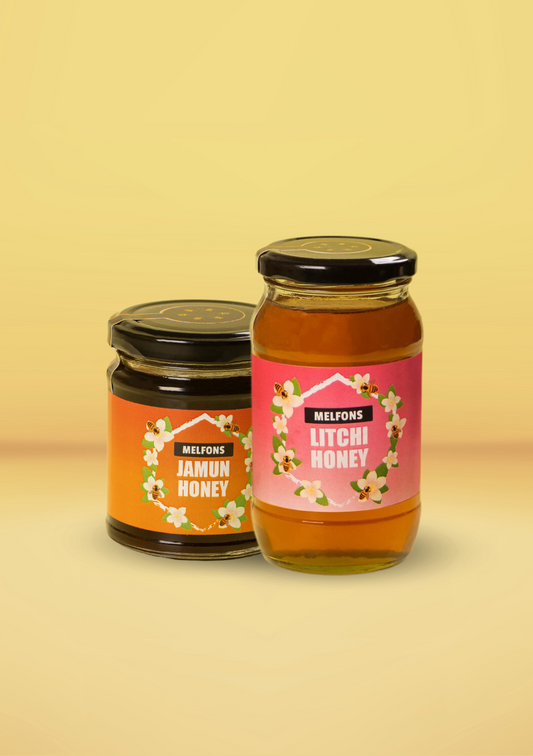 Bundle of Joy-Combo(250g Jamun Honey + 500g Litchi Honey)