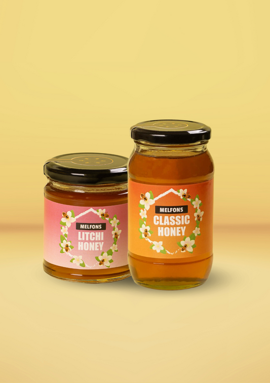 Bundle of Joy-Combo(250g Litchi Honey + 500g Classic Honey)