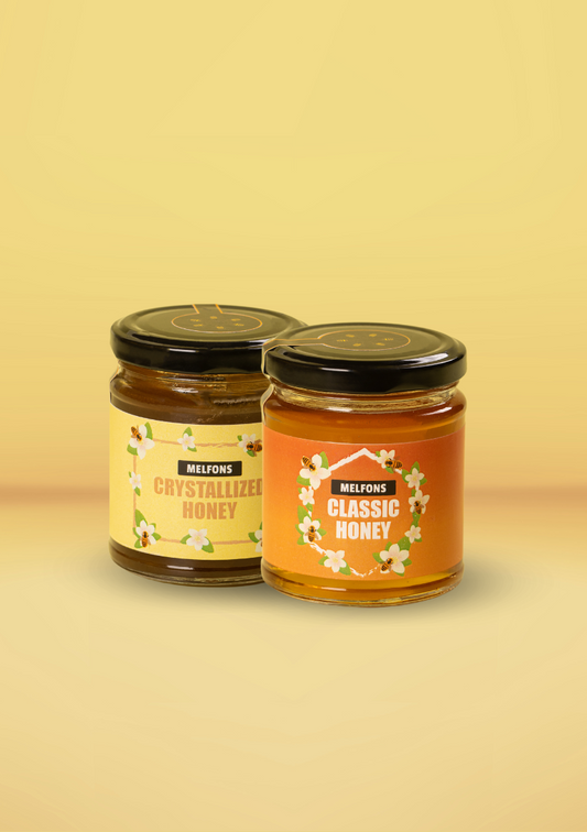 Double the Sweetness-Combo(250g Classic Honey + 250g Crystallized Honey)